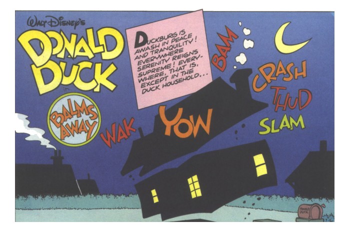 Donald Duck in Balms Away