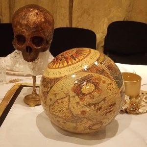 Memento Mori e Globo Terrestre