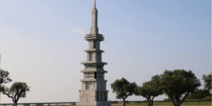 La "Colonna di Luce" a Golfo Aranci